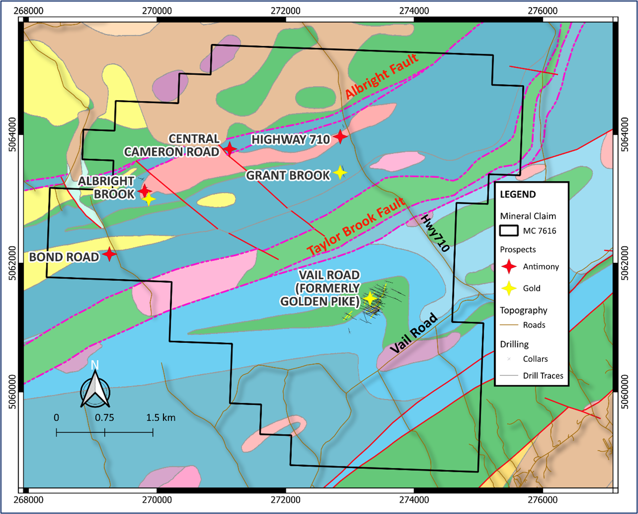 Golden Pike target exploration zones